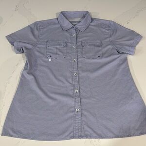 Women's Cabela's Foremost Upf 30 Large Fishing Shirt Hiking Outdoors Sz Large